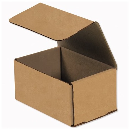 Bsc Preferred 6 x 4 x 3'' Kraft Corrugated Mailers, 50PK BUY00026855